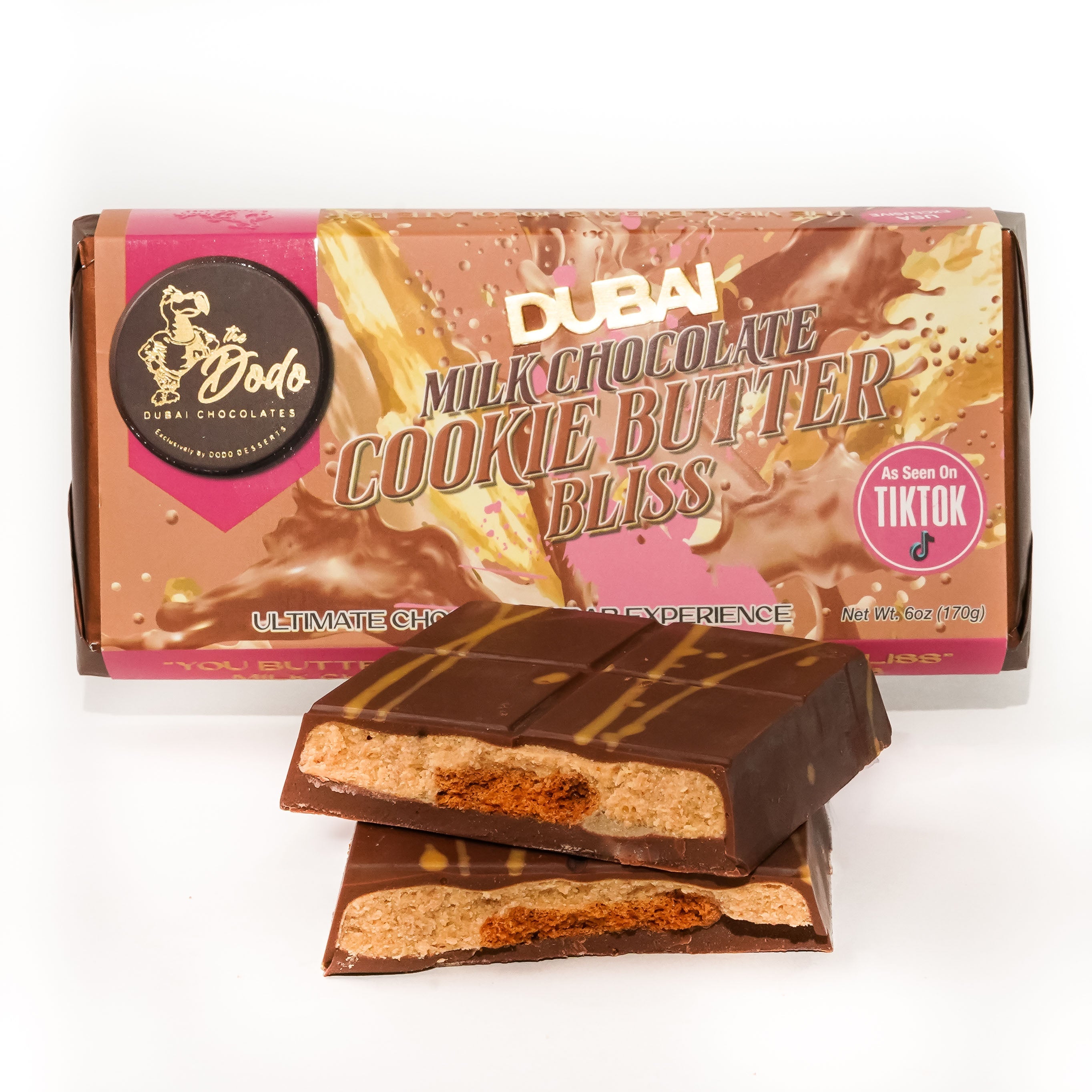 Viral Dodo Dubai Style Milk Chocolate Cookie Butter Bliss Ultimate